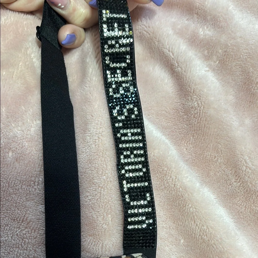 VS-Very Sexy Leopard Print Full-Coverage Bra with bling! - Picture 5 of 5